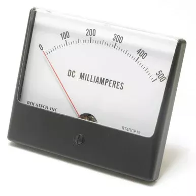 0 – 500 Milliampers DC, Panaview Analog Panel Meter, 4.5 Inch