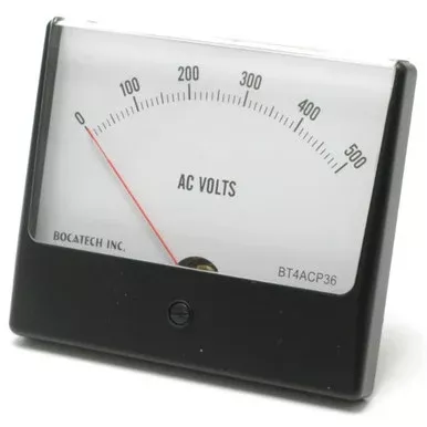 0 – 500 Volt AC Panaview Analog Panel Meter