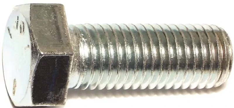 00396 High-strength Zinc Hex Cap Screw, 3/4-10 X 2 Inch, Grade 5