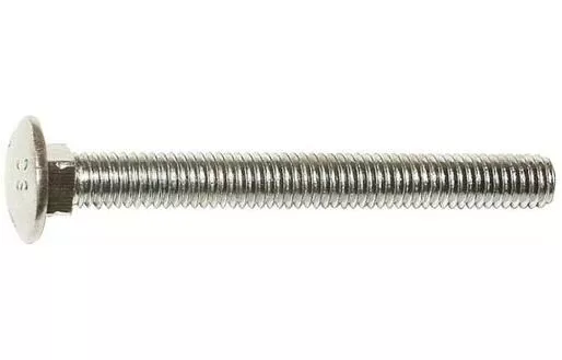 01143 Zinc Plated Carriage Bolt 1/2-13 X 3 Inch
