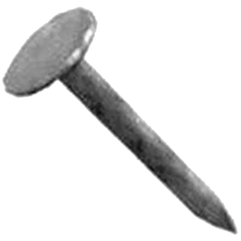 0132095 Hand Drive Roofing Nail, 1-1/2 In L, 11 Ga, Electro-galvanized, 5 Lb