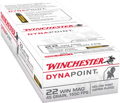 .22 Wmr 45 Grain Rimfire Ammunition - 50 Rounds