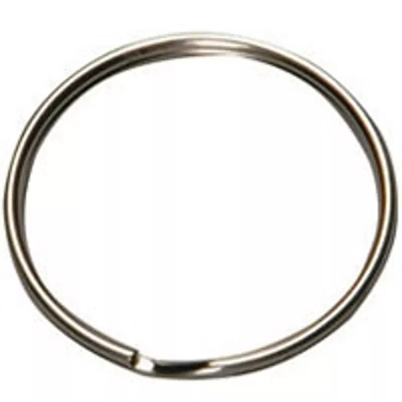 2GO KB101 Key Ring, Split Ring, 1/2 in Ring