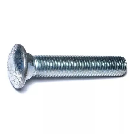 3/4 -10 X 4Zinc Grade 2 / A307 Carriage Bolts Cbs-841 (20 Pcs)