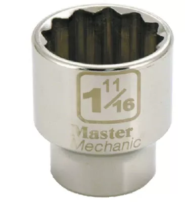 3/4 In. Drive, 1-11/16 In., 12-point Socket