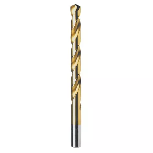 3/8" x 5" Titanium Nitride Coated High Speed Drill Bit