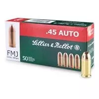 .45 Acp 230 Grain Full Metal Jacket Ammunition - 50 Rounds