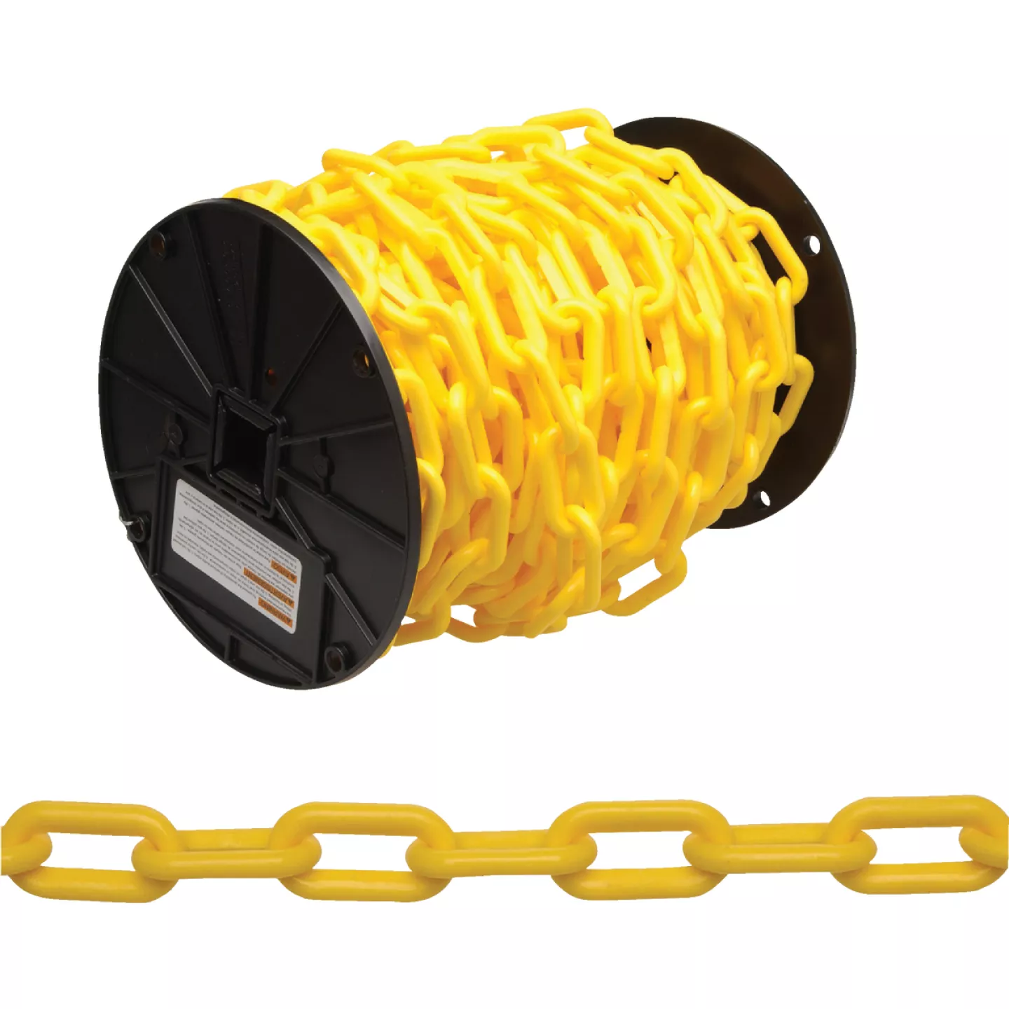 #8 Yellow Plastic Chain, 60 Ft.