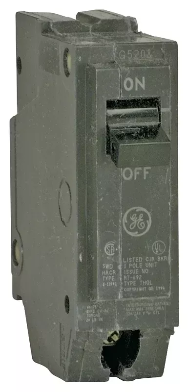 ABB THQL1150 Feeder Circuit Breaker, Type THQL, 50 A, 1-Pole, 120/240 V, Non-Interchangeable Trip, Plug