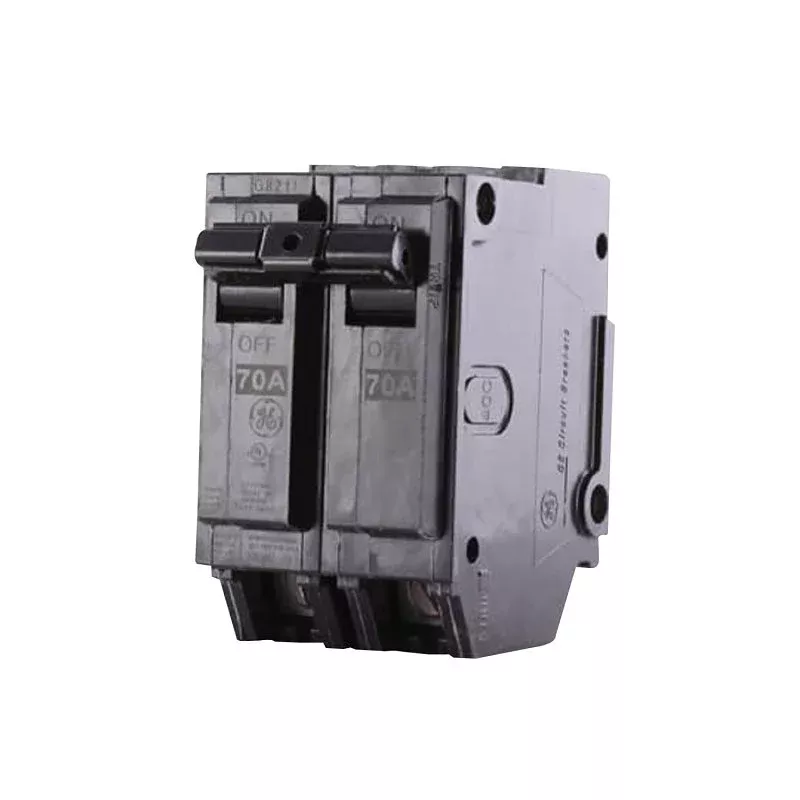 ABB THQL2170 Feeder Circuit Breaker, Type THQL, 70 A, 2-Pole, 120/240 V, Non-Interchangeable Trip, Plug