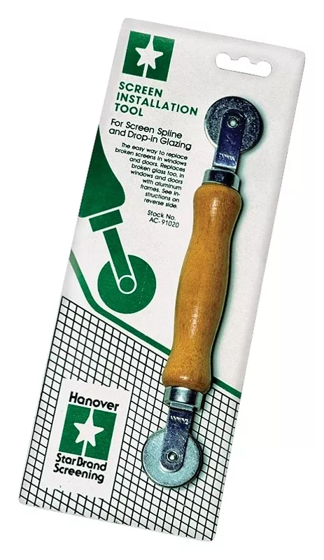 Adfors FSP8567-U Screen/Spline Installation Tool, Wood Handle