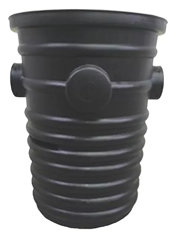 ADS 1524ADH Sump Well, 14 gal Tank, HDPE, Black