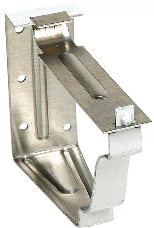 Amerimax 25022 Snap Lok Bracket, Polyethylene, galvanized, Pack of 50