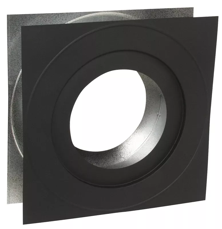 AmeriVent 6HS-WTP Chimney Thimble, For: Tee Branch and Chimney Section, Galvanized Steel, Galvanized