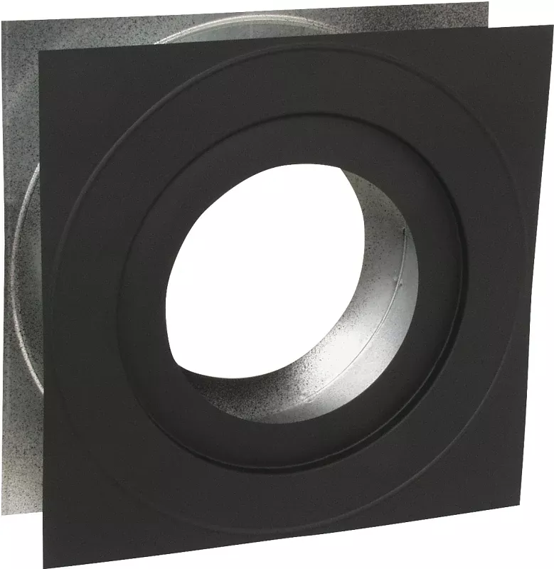 AmeriVent 8HS-WTP Chimney Thimble, For: Tee Branch and Chimney Section, Galvanized Steel