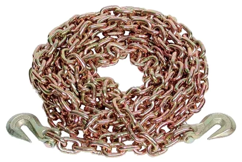 Ancra 45881-10-20 Transport Chain Assembly with Clevis Hook, 5/16 in, 4700 lb Working Load, 70 Grade