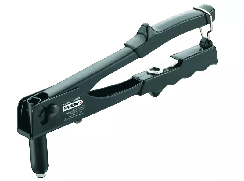Arrow RL100S-6 Rivet Tool, Spring Loaded Handle, 0.98 in L, Steel