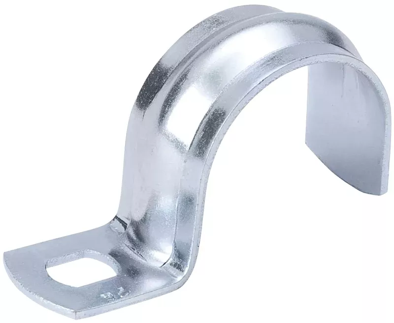 B & K G18-050HC Pipe Strap, 1/2 in Opening, Steel, 10/PK
