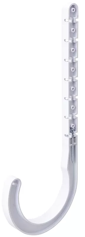 B & K P02-300HC Drain J-Hook, 3 in Opening, ABS, Pack of 10