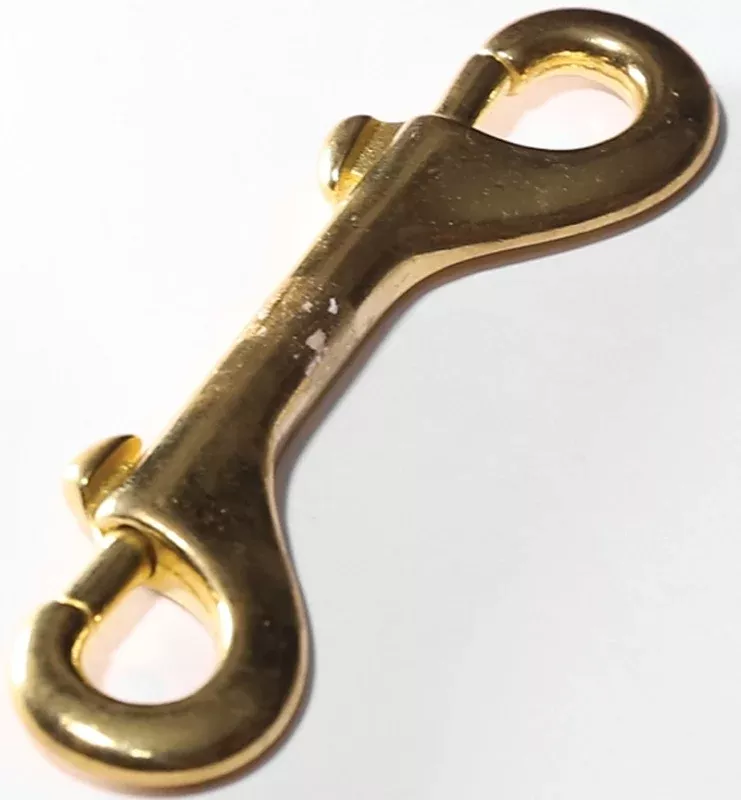 Baron 161B Chain Snap, 3/8 in Snap Opening, 3-1/2 in L Dimensions, 70 lb Working Load, Bronze, Polished