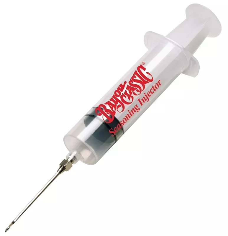 Bayou Classic 5030 Reusable Seasoning Injector, Plastic