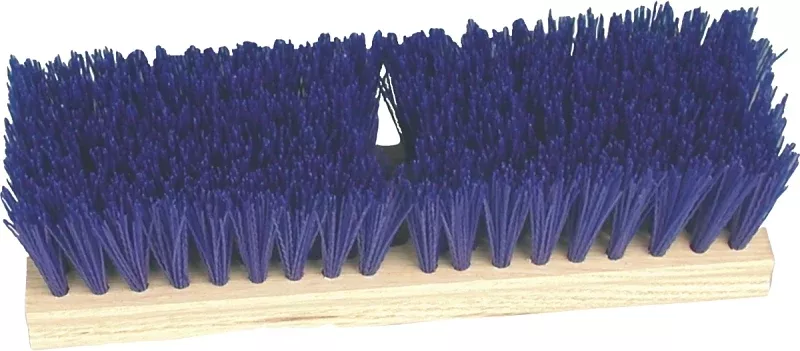Birdwell 2009-12 Deck Scrub, Threaded, 2 in L Trim, Polypropylene Bristle