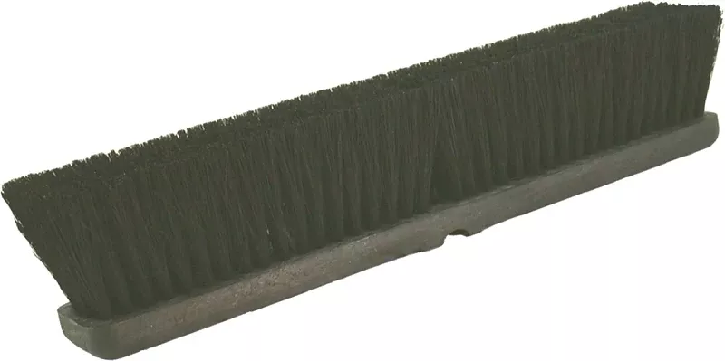 Birdwell 2026-12 Broom Head, Threaded, 3 in L Trim, Tampico Bristle, Black