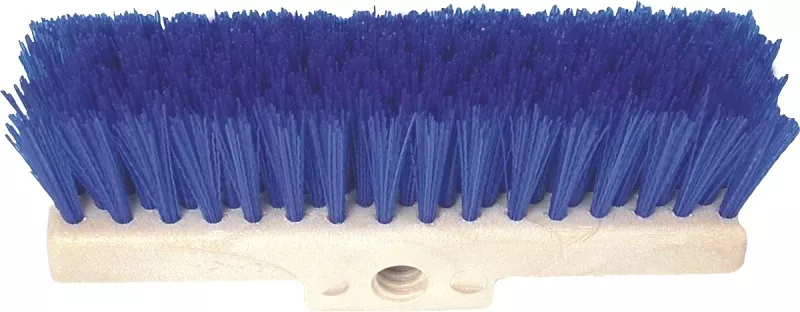 Birdwell 904-6 Deck Scrub, Threaded, 2 in L Trim, Polypropylene Bristle