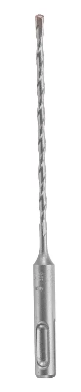 Bosch HC2001 Hammer Drill Bit, 5/32 in Dia, 6 in OAL, Optimized Flute, 4-Flute, 25/64 in Dia Shank, SDS Plus Shank