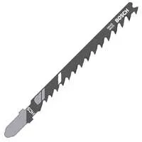 Bosch T144D3 Jig Saw Blade, 4 in L, 6 TPI, 0.05 in Thick