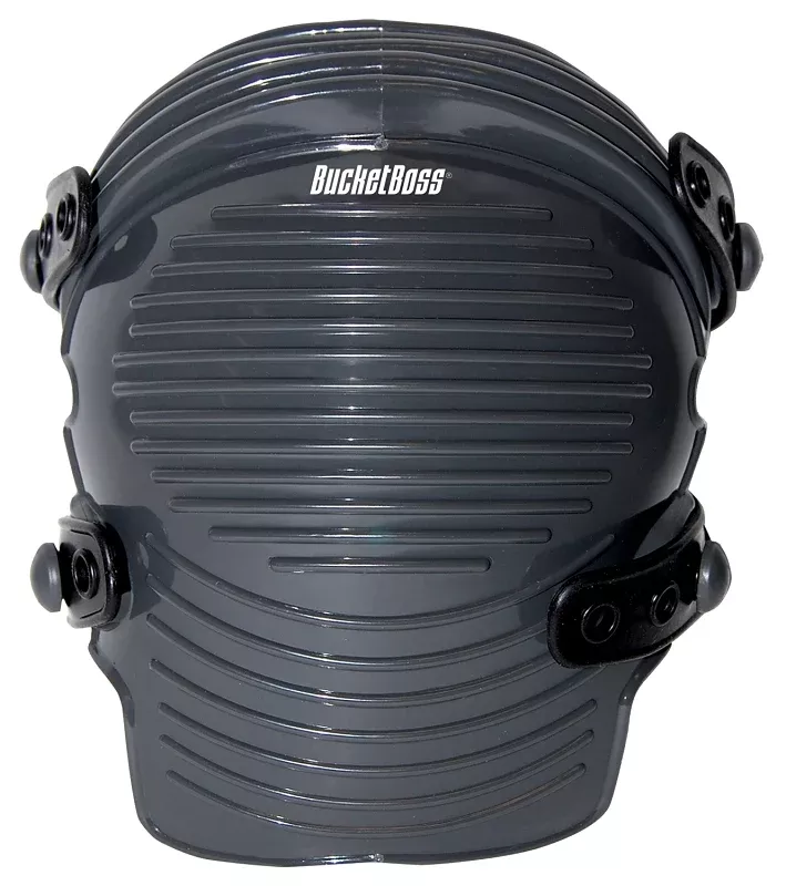 Bucket Boss 93500 Washable Knee Pad, Rubber Cap, Foam Pad, Strap Closure