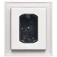 Builders Edge 130010010001 Mounting Block, 8 in L, 7 in W, White