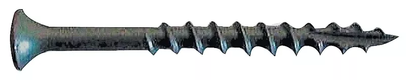 Camo 0341179 Deck Screw, #9 Thread, 3 in L, Bugle Head, Star Drive, Type 17 Slash Point, Carbon Steel, ProTech-Coated