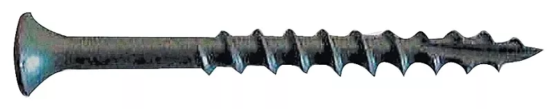 Camo 0341199 Deck Screw, #10 Thread, 3-1/2 in L, Bugle Head, Star Drive, Type 17 Slash Point, Carbon Steel, 1350 PK
