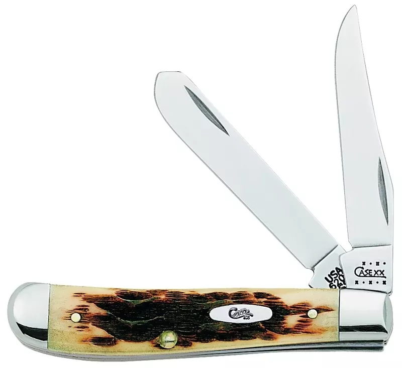 Case XX 00013 Folding Pocket Knife, 2.7 in Clip, 2-3/4 in Spey L Blade, Tru-Sharp Surgical Stainless Steel Blade