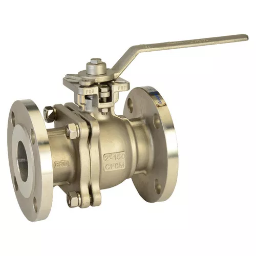 Chicago Valves FS8266MGG1012 1 1/4 in. Stainless Steel Ball Valve - Flanged, Class 150, 285 PSI - Full Port