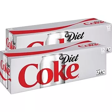 "coca-cola Diet Coke, 12 Oz., 24/carton (00049000028911)"