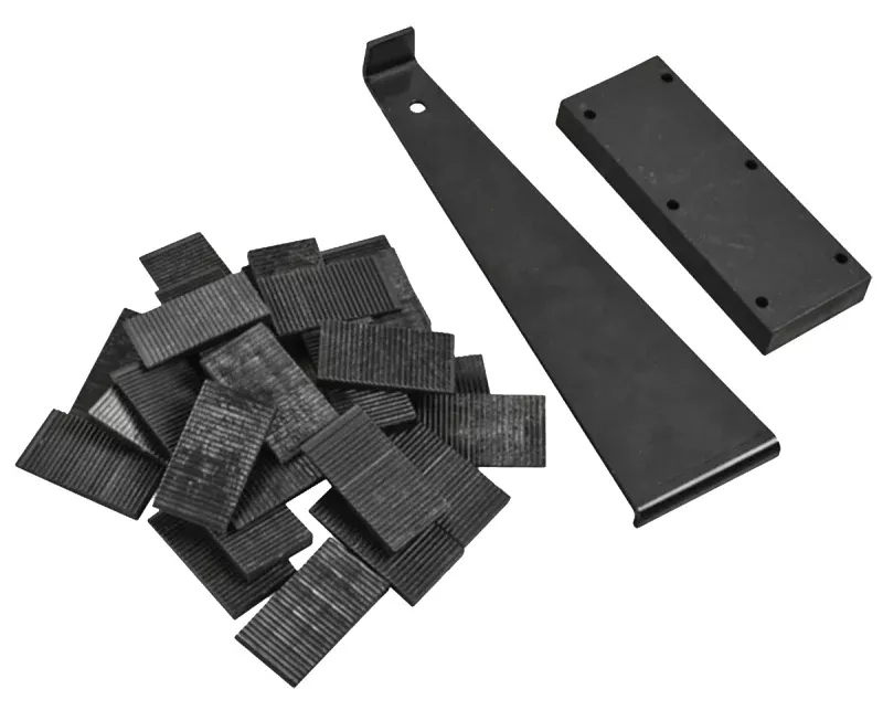 Courey 29185114 Laminated/Wood Floor Installation Kit, Wood, Black, 32-Piece