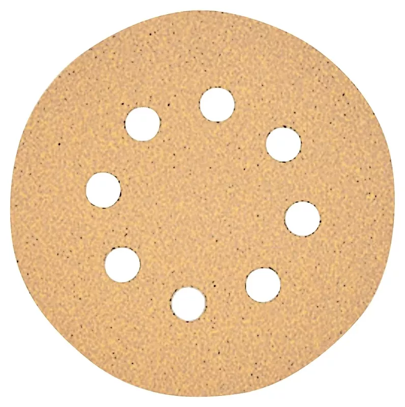 DEWALT DW4304 Sanding Disc, 5 in Dia, Coated, 150 Grit, Fine, Aluminum Oxide Abrasive, Paper Backing, 8-Hole