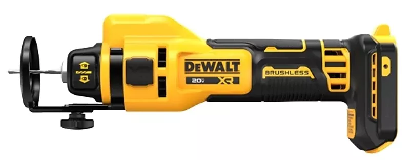 DEWALT XR 20V MAX Series DCE555B Drywall Cut-Out Tool, Tool Only, 20 V, 1/4 in Chuck, Keyed Chuck, 26,000 rpm Speed