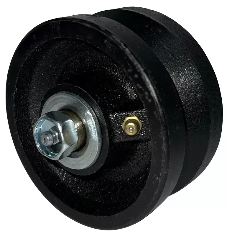 Dh Casters W-VG420B Caster Wheel, 4 in Dia Wheel, 2 in Thick Wheel