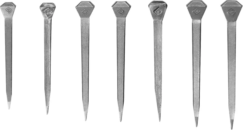 Diamond D5RH1 Horseshoe Nail, Steel, #5