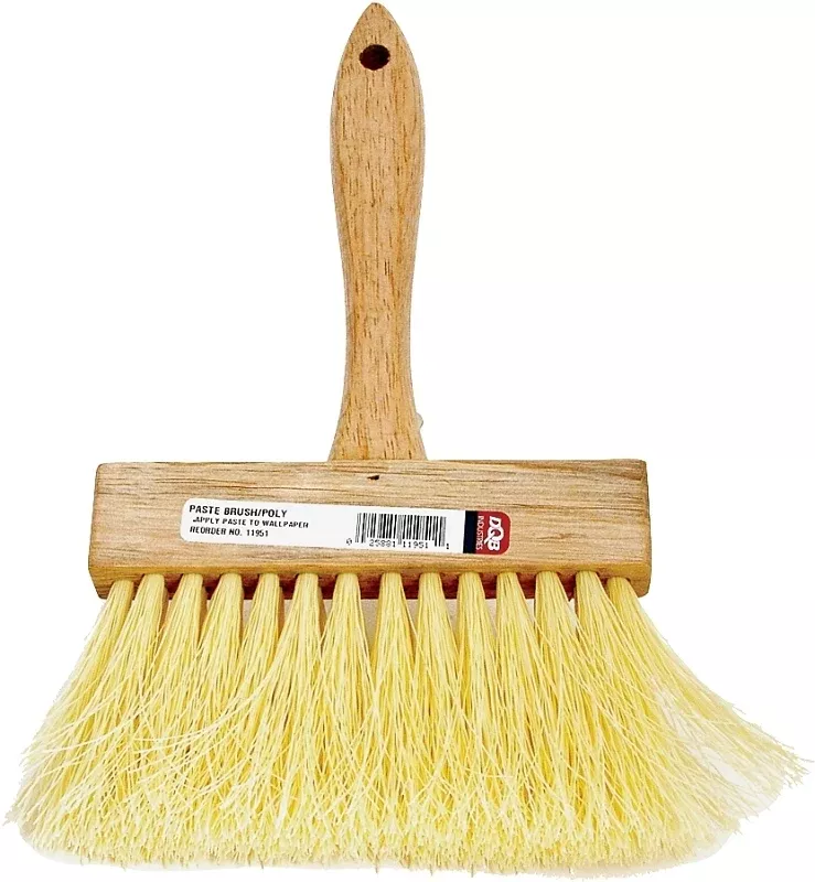 DQB 11951 Paste Brush, Hardwood Handle, Polypropylene Bristle