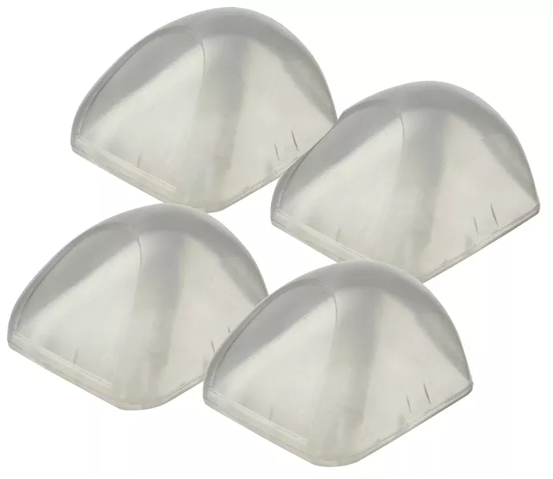Dreambaby L839A Corner Cushion, Rubber, Translucent, Specifications: 2 Layers