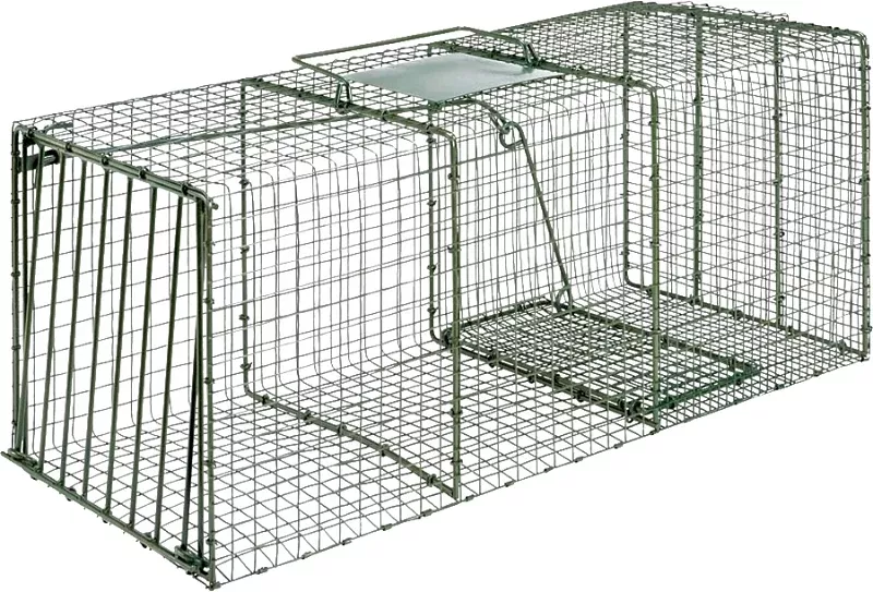Duke Traps 1114 Cage Trap, 36 in L, 15 in W, 14 in H