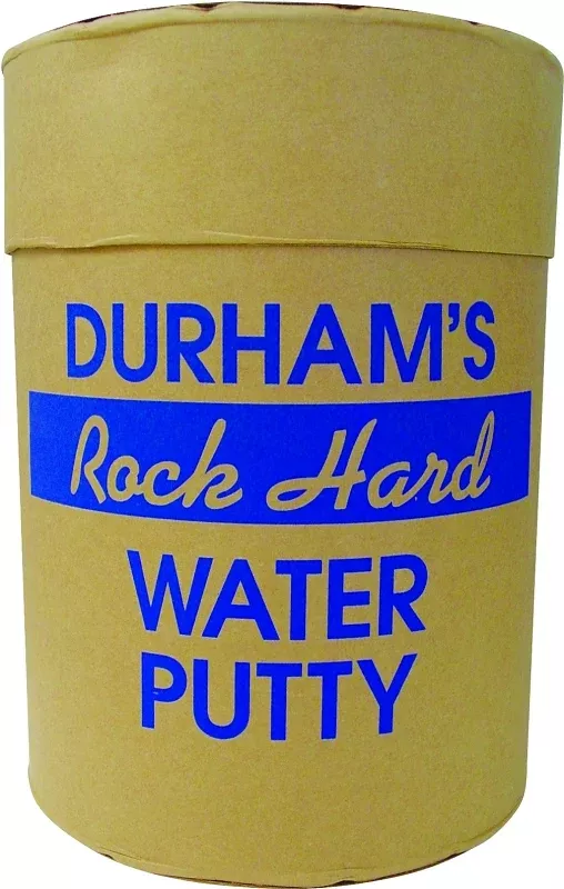 Durham's 25 Water Putty, Natural Cream, lb, Can