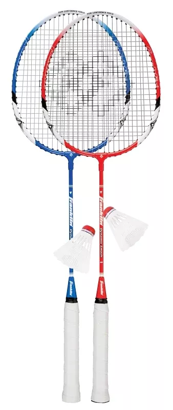 Franklin 52623 Badminton Racquet Set, Tempered Steel Frame