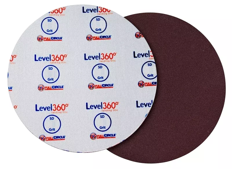 Full Circle SD100-5 Sanding Disc, 8-3/4 in Dia, 100 Grit, Medium, Aluminum Oxide Abrasive, Paper Backing