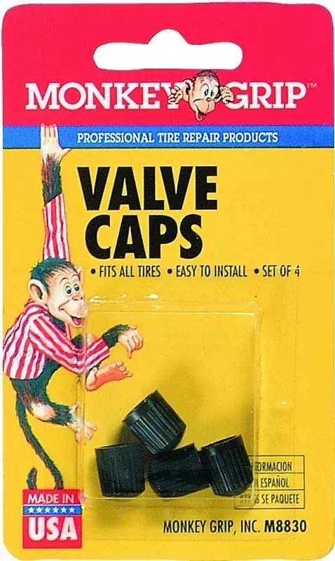 Genuine Victor 22-5-00709-8A Dome Shaped Tire Valve Cap, Plastic, Pack of 6