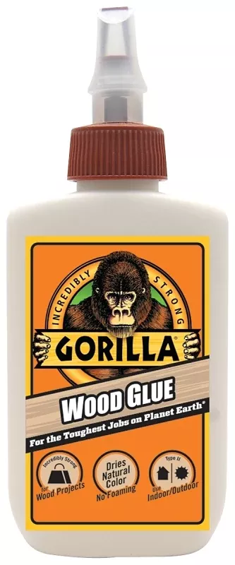 Gorilla 6202003 Glue, Light Tan, 4 oz Bottle